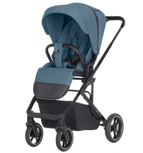 Carrello Alfa 2024 - wózek spacerowy z obracanym siedziskiem | Indigo Blue